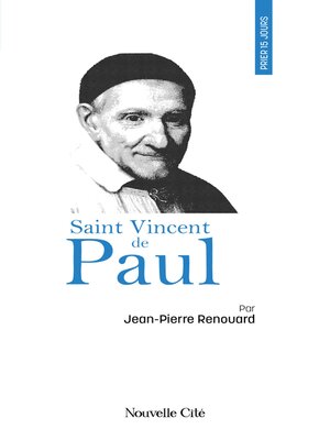 cover image of Prier 15 jours avec saint Vincent de Paul